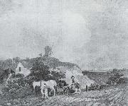 Thomas Gainsborough The Suffolk Plough oil painting